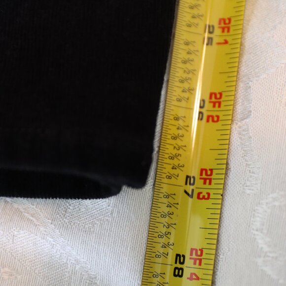 Chaps Denim 5 pocket black corduroy pants Size 4 classic casual office - Picture 8 of 13